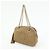 GUCCI SOHO Borsa a tracolla in pelle con catena Interlocking G Biege 308983 - vista 3