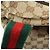 Borsa Tote GUCCI Sherry GG Canvas Leather Beige Brown 131231 - vista 11