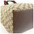 Borsa Tote GUCCI Sherry GG Canvas Leather Beige Brown 131231 - vista 14
