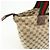 Borsa Tote GUCCI Sherry GG Canvas Leather Beige Brown 131231 - vista 16