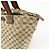 Borsa Tote GUCCI Sherry GG Canvas Leather Beige Brown 131231 - vista 17
