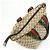 Borsa Tote GUCCI Sherry GG Canvas Leather Beige Brown 131231 - vista 20