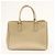 Borsa 2Way PRADA Galleria in pelle Saffiano con logo Triangle Beige 1BA274 - vista 2