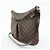 Borsa a tracolla Louis Vuitton Damier Ebene Bloomsbury PM Marrone N42251 - vista 3