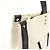 VALENTINO VLTN Rockstud Canvas Leder Tote Bag Handtasche White Black - Ansicht 15