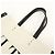 VALENTINO VLTN Rockstud Canvas Leder Tote Bag Handtasche White Black - Ansicht 6