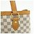 Borsa a mano Louis Vuitton Damier Azur Hampstead PM Ivory N51207 - vista 11
