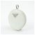 PRADA Triangle Logo Leather Mini Pouch Coin Case White 1TL431 - view 2