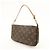 Louis Vuitton Monogram Pochette Accessoires Pouch Hand Bag Brown M51980 - vista 3