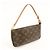 Louis Vuitton Monogram Pochette Accessoires Pouch Hand Bag Brown M51980 - vista 4