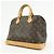 Borsa a mano Louis Vuitton Monogram Alma Canvas Leather Brown M51130 - vista 3
