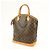 Louis Vuitton Monogram Lockit Vertical Hand Bag Brown M40103 - vista 3