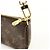 Louis Vuitton Monogram Mini Pochette Accessoires Hand Bag Bown M58009 - vista 17