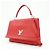 Louis Vuitton Lockme II Borsa a mano e a tracolla 2Way in pelle Rossa M50363 - vista 3