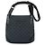 Borsa a tracolla GUCCI GG Canvas Leather Nera 122793