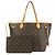 Borsa Louis Vuitton Monogram Neverfull MM Borsa a Tracolla Marrone M40995