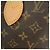Borsa Louis Vuitton Monogram Neverfull MM Borsa a Tracolla Marrone M40995 - vista 17