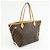 Borsa Louis Vuitton Monogram Neverfull MM Borsa a Tracolla Marrone M40995 - vista 4