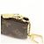 Louis Vuitton Monogram Pochette Cles Coin Case Key Case Brown M62650 - vista 15