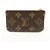 Louis Vuitton Monogram Pochette Cles Coin Case Key Case Brown M62650 - vista 2