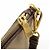 Borsa a tracolla e a spalla PRADA in tela jacquard e pelle Beige Brown - vista 15