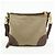 Borsa a tracolla e a spalla PRADA in tela jacquard e pelle Beige Brown - vista 2