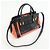 Chloé Borsa 2Way Chloe Logo Alice in pelle Borsa a mano Borsa a tracolla Arancione Nero - vista 4