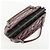 Borsa a spalla a catena in pelle CHANEL Matelasse COCO Mark Bordeaux Argento - vista 16