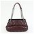 Borsa a spalla a catena in pelle CHANEL Matelasse COCO Mark Bordeaux Argento - vista 2