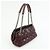 Borsa a spalla a catena in pelle CHANEL Matelasse COCO Mark Bordeaux Argento - vista 4