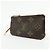 Louis Vuitton Monogram Pochette Cles Coin Case Key Case M62650 - vista 3