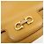 Salvatore Ferragamo Borsa a tracolla e spalla Ferragamo Gancini in pelle con catena Marrone chiaro - vista 16