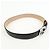 GUCCI Interlocking G Guccissima Ledergürtel Schwarz Silber 114984 - Ansicht 7