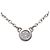 Tiffany & Co By The Yard 1P Diamond Necklace SV925 Silver