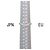 Tiffany & Co Curved Band 9P Diamantring Platin PT950 US4.5 EU48 - Ansicht 7