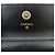 CHANEL Mini Borsa a Spalla con Catena in Pelle d'Agnello Matelassé Nero - vista 11