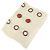 Bulgari BVLGARI BVLGARI Sciarpa Trasparente 100% Seta Beige Red