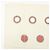 Bulgari BVLGARI BVLGARI Sciarpa Trasparente 100% Seta Beige Red - vista 7