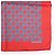 Hermès HERMES Carre 42/20 Set aus 2 Seidentüchern 100% QUADRIGE Rot Blau - Ansicht 7
