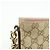 Borsa a tracolla GUCCI GG Canvas Leather Beige Pink 388924 - vista 14