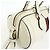 GUCCI Ophidia Sherry Sac à main et épaule 2Way en cuir Blanc 602577 - vue 16