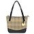 Borsa a spalla BURBERRY in tela e pelle Nova Plaid Beige Black