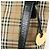 Borsa a spalla BURBERRY in tela e pelle Nova Plaid Beige Black - vista 10