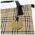 Borsa a spalla BURBERRY in tela e pelle Nova Plaid Beige Black - vista 16