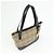 Borsa a spalla BURBERRY in tela e pelle Nova Plaid Beige Black - vista 4
