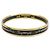 Hermès Bracciale Bangle HERMES Email PM Plated Nero e Oro