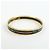 Hermès Bracciale Bangle HERMES Email PM Plated Nero e Oro - vista 4