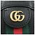 GUCCI Ophidia Sherry Mini Borsa a Tracolla Rotonda con Catena 550618 - vista 19