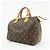 Louis Vuitton Monogram Speedy 25 Boston Bag Hand Bag Brown M41528 - vista 3