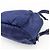 Zaino PRADA in nylon e pelle con logo Triangle Navy B4650F - vista 10